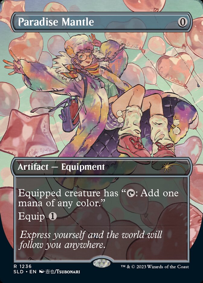Paradise Mantle (Borderless) [Secret Lair Drop Series] | Pegasus Games WI