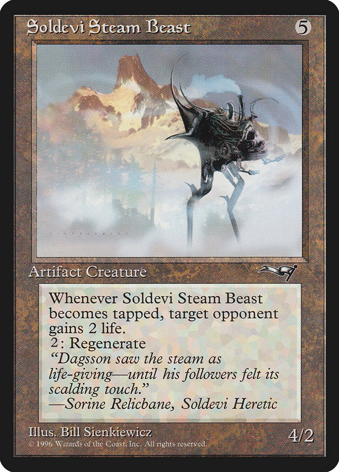 Soldevi Steam Beast (Mountain Background) [Alliances] | Pegasus Games WI