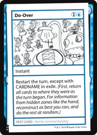 Do-Over (2021 Edition) [Mystery Booster Playtest Cards] | Pegasus Games WI