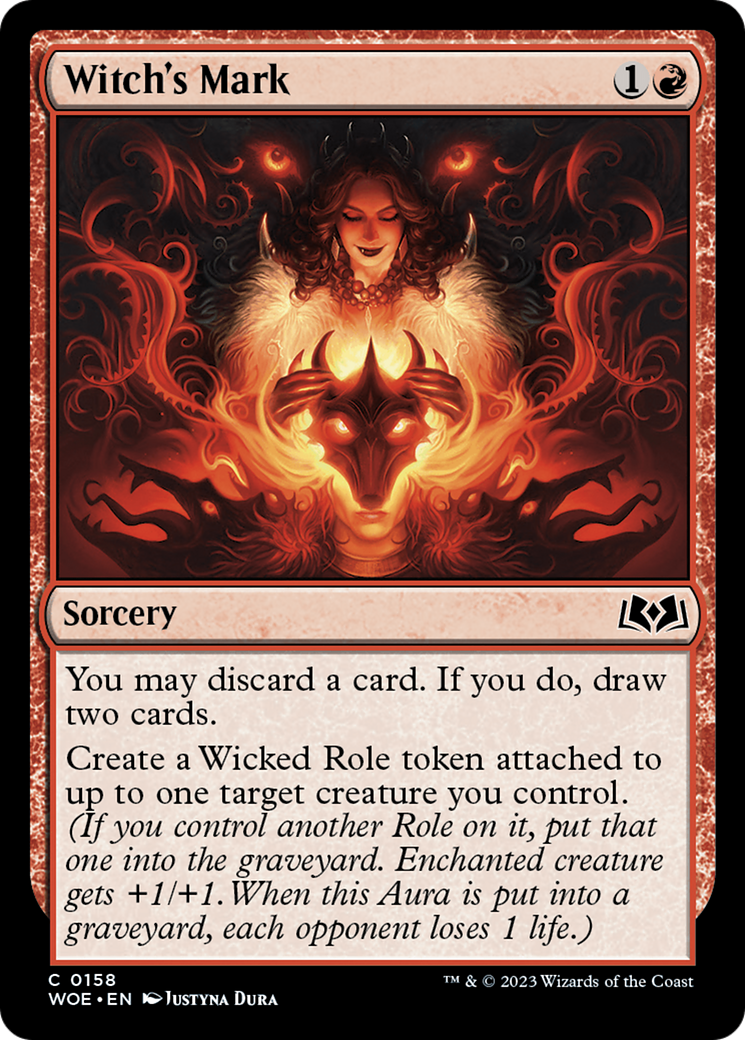 Witch's Mark [Wilds of Eldraine] | Pegasus Games WI