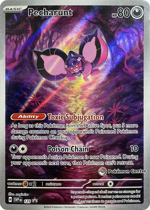 Pecharunt (129) (Pokemon Center Exclusive) [Scarlet & Violet: Black Star Promos] | Pegasus Games WI