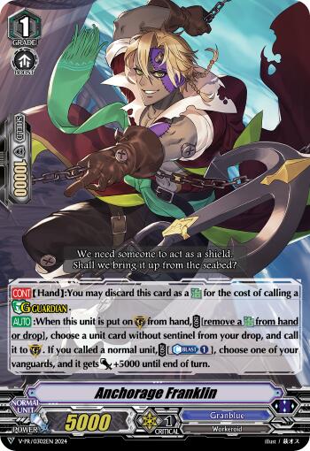 Anchorage Franklin (V-PR/0302EN) [V Promo Cards] | Pegasus Games WI