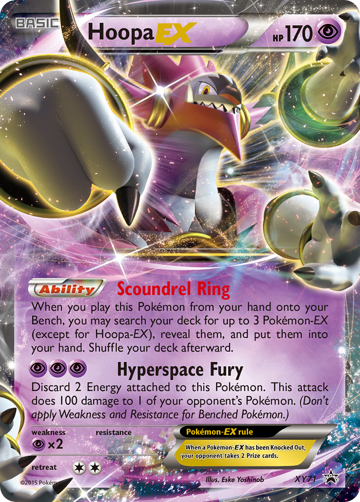 Hoopa EX (XY71) [XY: Black Star Promos] | Pegasus Games WI