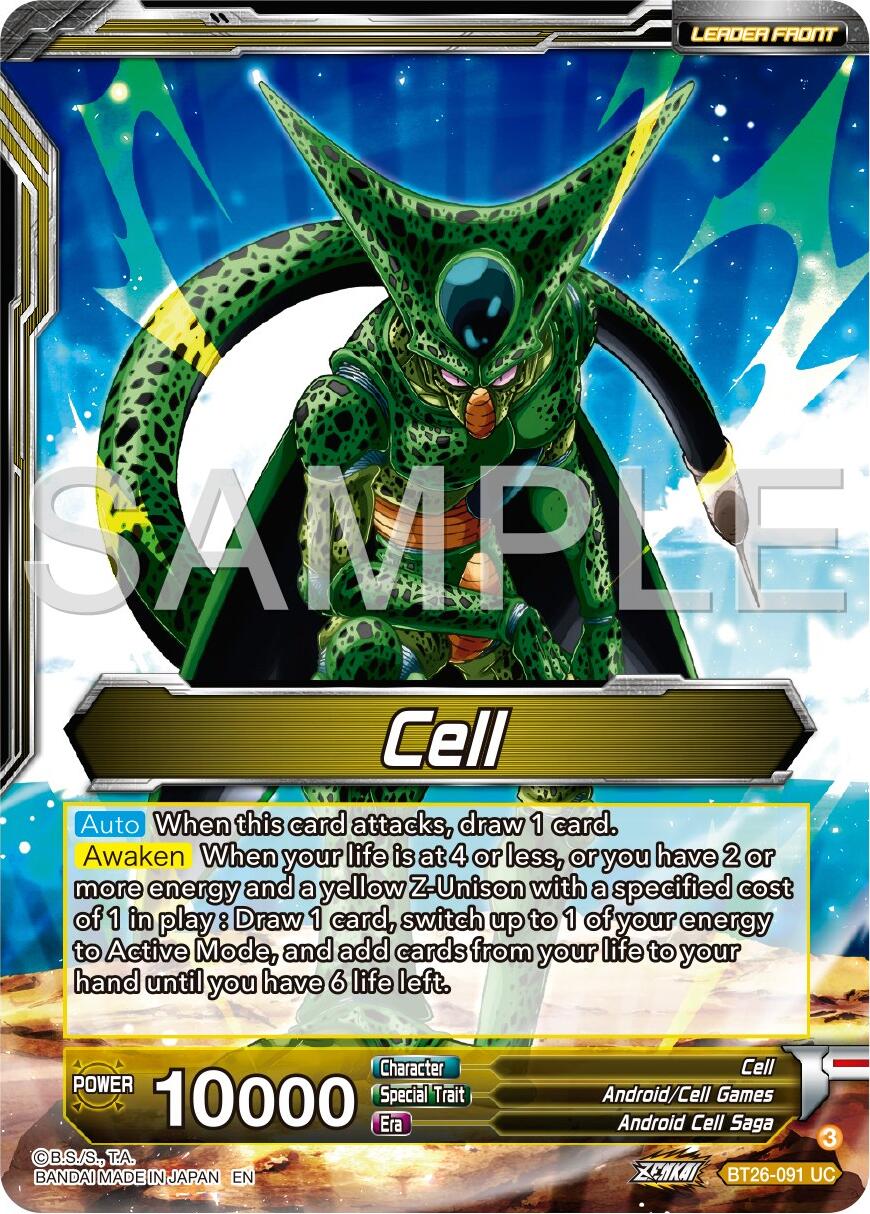 Cell // Cell, Fear Itself (BT26-091) [Ultimate Advent] | Pegasus Games WI