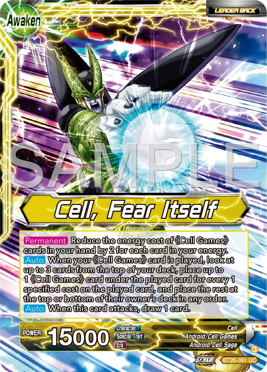 Cell // Cell, Fear Itself (BT26-091) [Ultimate Advent] | Pegasus Games WI