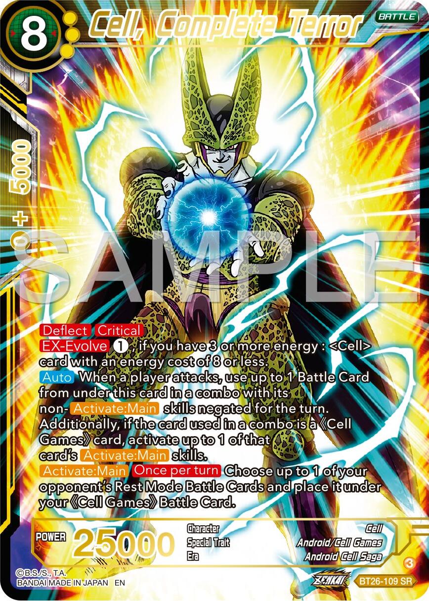 Cell Complete Terror (BT26-109) [Ultimate Advent] | Pegasus Games WI