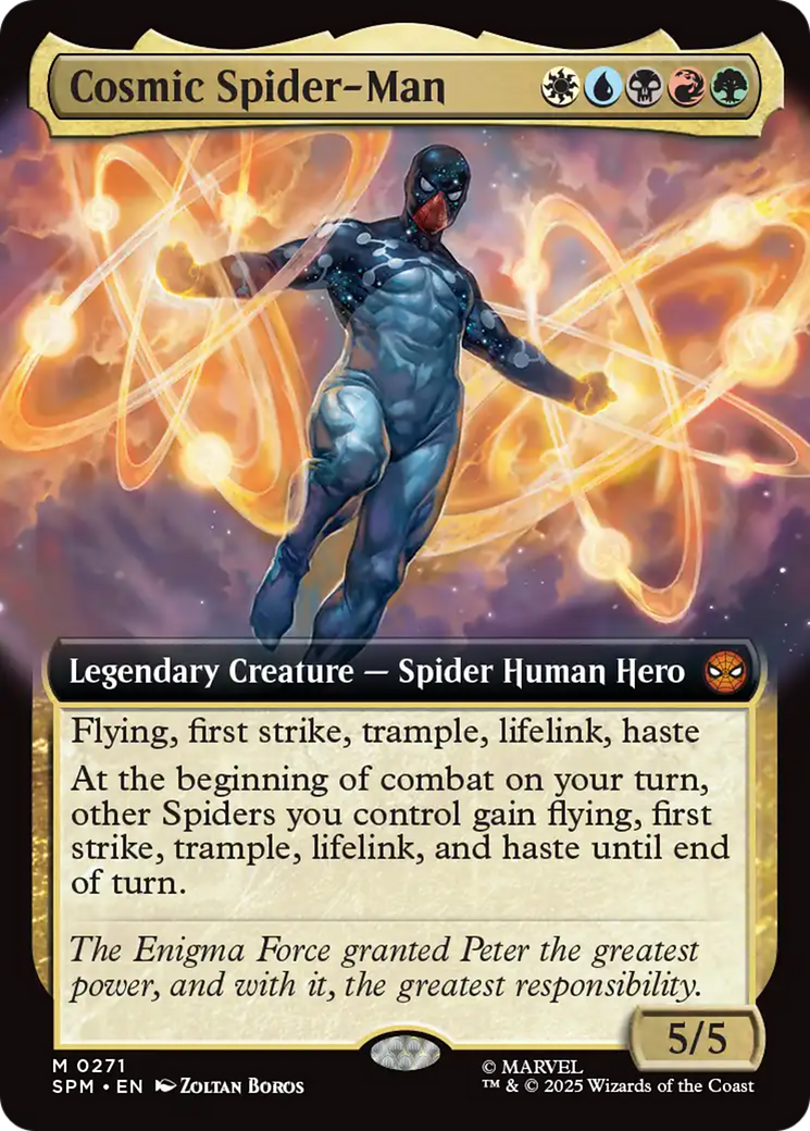 Cosmic Spider-Man (Extended Art) [Marvel's Spider-Man] | Pegasus Games WI