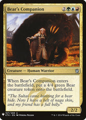 Bear's Companion [Mystery Booster] | Pegasus Games WI