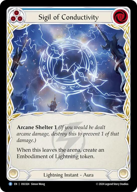 Sigil of Conductivity [OSC024] (Rosetta Oscilio Blitz Deck) | Pegasus Games WI