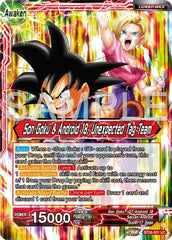 Son Goku // Son Goku & Android 18, Unexpected Tag Team (BT26-001) [Ultimate Advent] | Pegasus Games WI