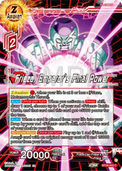 Frieza, Emperor's Final Power (BT26-003) [Ultimate Advent] | Pegasus Games WI