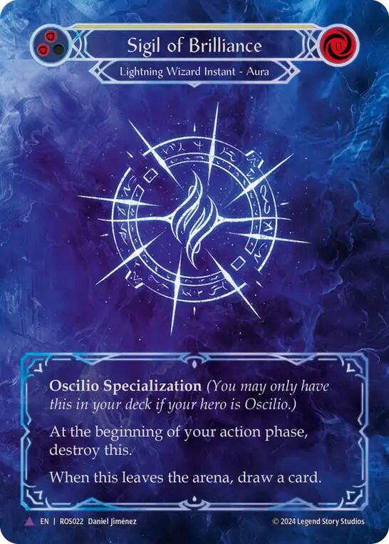 Sigil of Brilliance (Marvel) [ROS022] (Rosetta)  Cold Foil | Pegasus Games WI