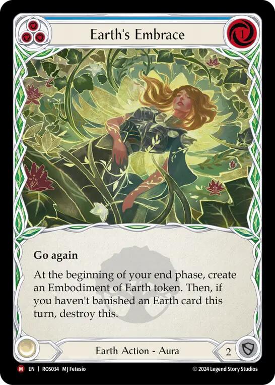 Earth's Embrace [ROS034] (Rosetta)  Rainbow Foil | Pegasus Games WI