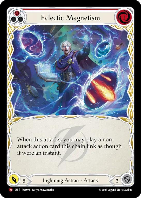 Eclectic Magnetism [ROS075] (Rosetta)  Rainbow Foil | Pegasus Games WI