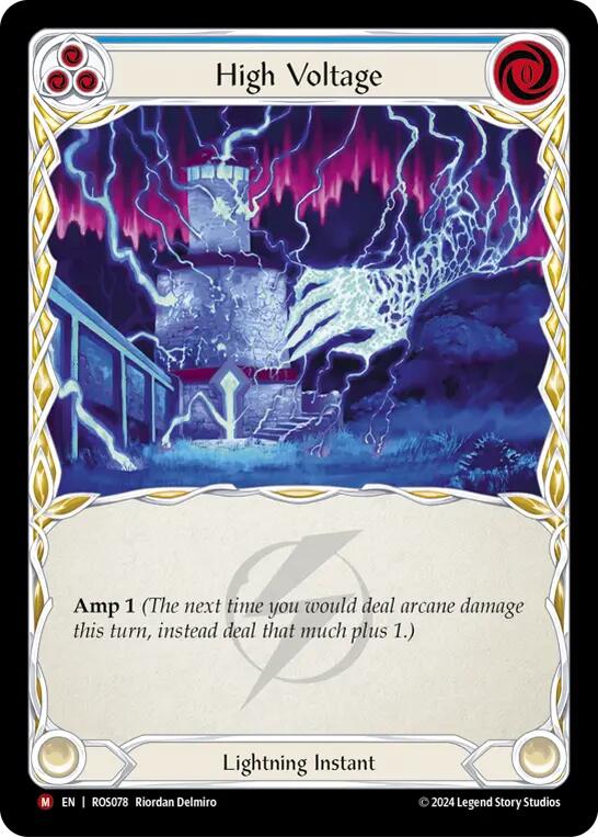 High Voltage [ROS078] (Rosetta)  Rainbow Foil | Pegasus Games WI