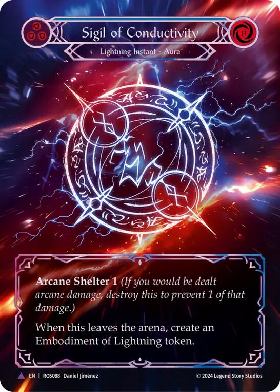 Sigil of Conductivity (Marvel) [ROS088] (Rosetta)  Cold Foil | Pegasus Games WI