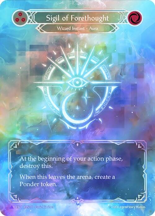 Sigil of Forethought (Marvel) [ROS210] (Rosetta)  Cold Foil | Pegasus Games WI