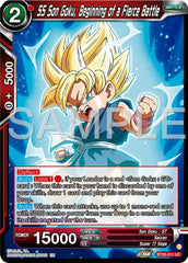 SS Son Goku, Beginning of a Fierce Battle (BT26-011) [Ultimate Advent] | Pegasus Games WI