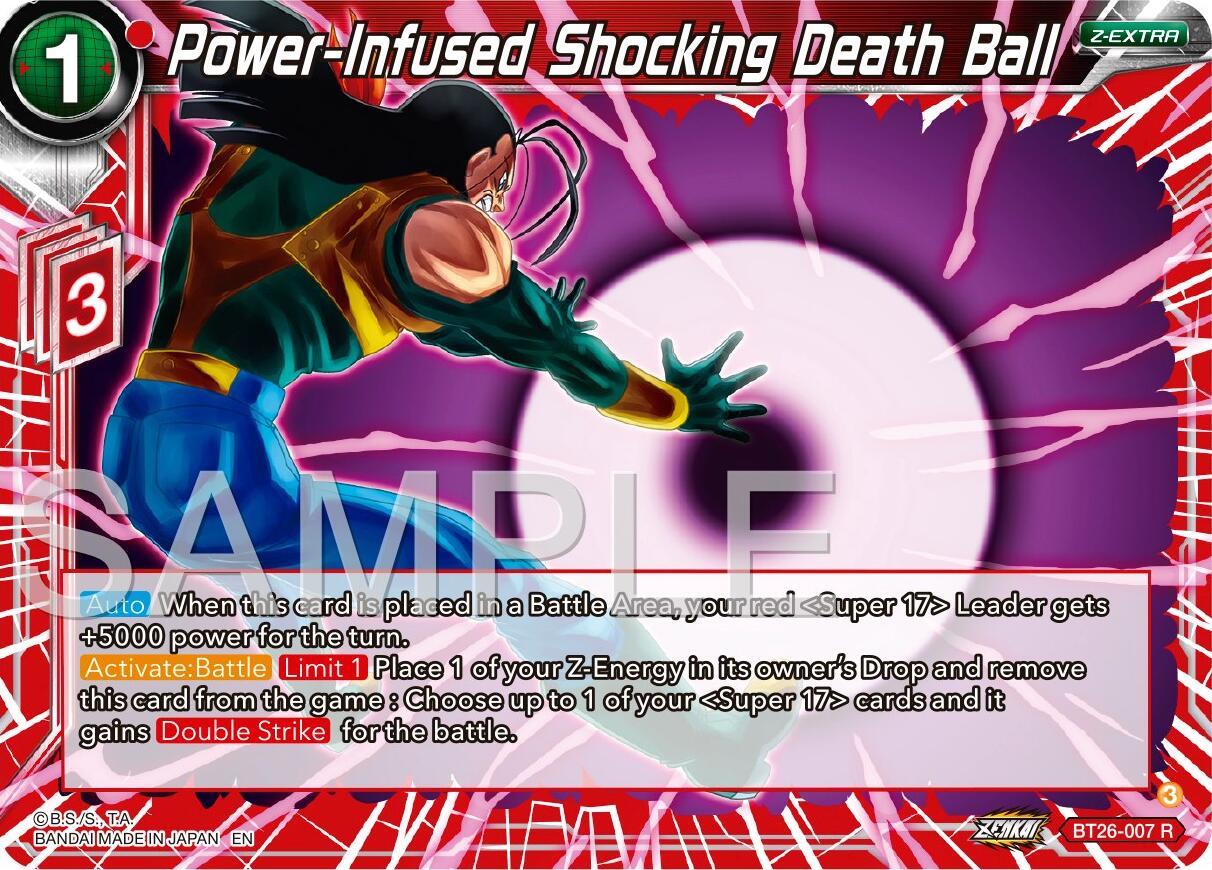 Power-Infused Shocking Death Ball (BT26-007) [Ultimate Advent] | Pegasus Games WI