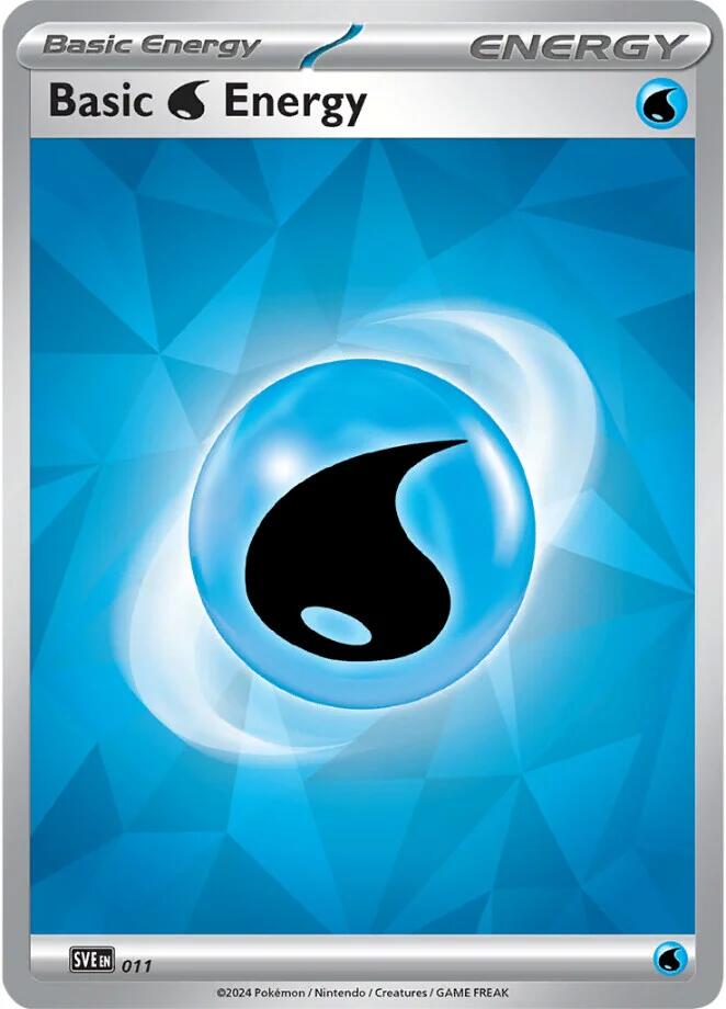 Basic Water Energy (011)(Holo) [Scarlet & Violet: Stellar Crown] | Pegasus Games WI