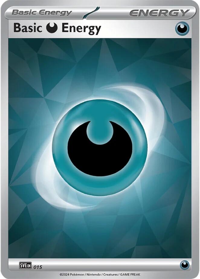 Basic Darkness Energy (015)(Holo) [Scarlet & Violet: Stellar Crown] | Pegasus Games WI