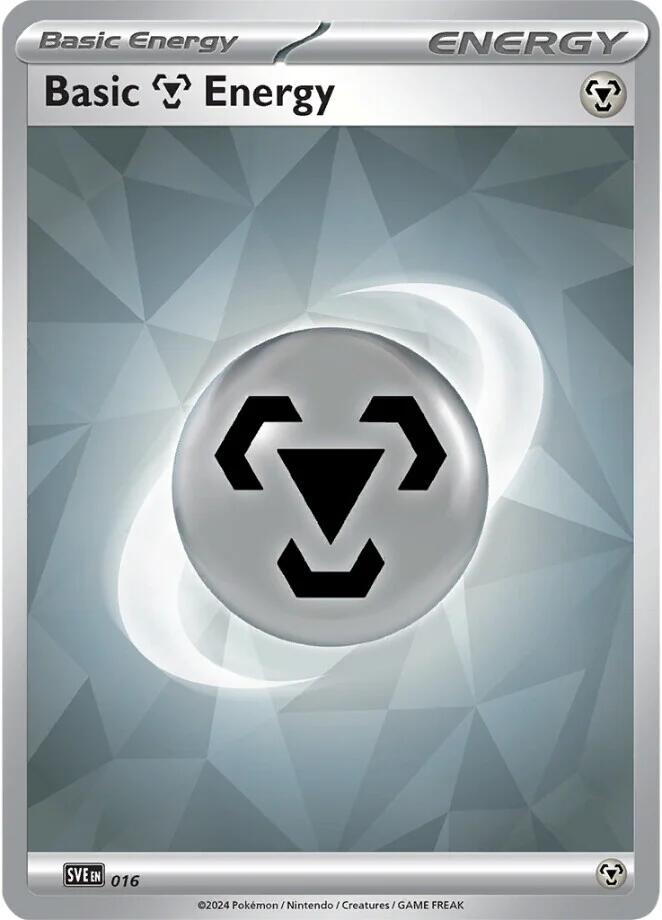Basic Metal Energy (016)(Holo) [Scarlet & Violet: Stellar Crown] | Pegasus Games WI