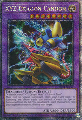 XYZ-Dragon Cannon (Alternate Art) [MP24-EN011] Quarter Century Secret Rare | Pegasus Games WI