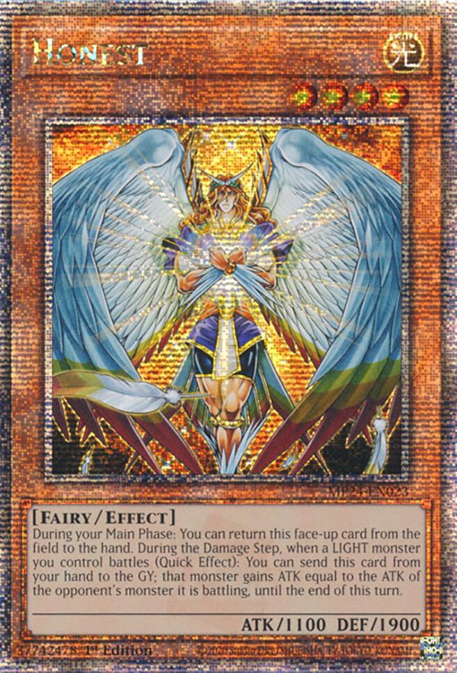 Honest [MP24-EN023] Quarter Century Secret Rare | Pegasus Games WI