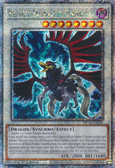 Black-Winged Dragon [MP24-EN028] Quarter Century Secret Rare | Pegasus Games WI