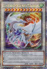 Cosmic Blazar Dragon [MP24-EN029] Quarter Century Secret Rare | Pegasus Games WI