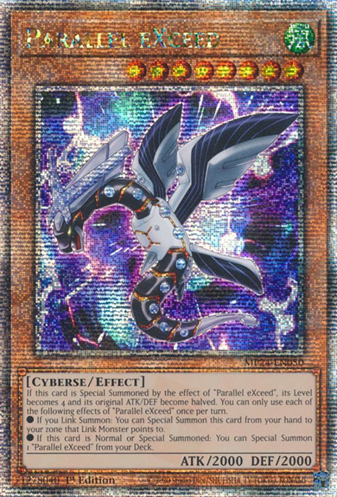 Parallel eXceed [MP24-EN050] Quarter Century Secret Rare | Pegasus Games WI