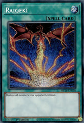 Raigeki (Alternate Art) [MP24-EN056] Prismatic Secret Rare | Pegasus Games WI