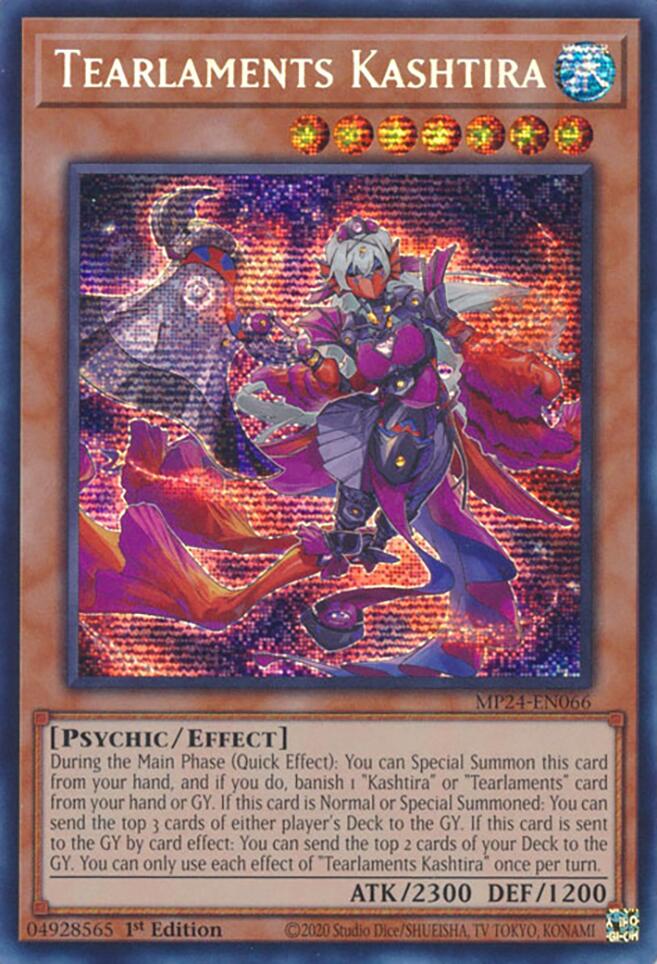 Tearlaments Kashtira [MP24-EN066] Prismatic Secret Rare | Pegasus Games WI