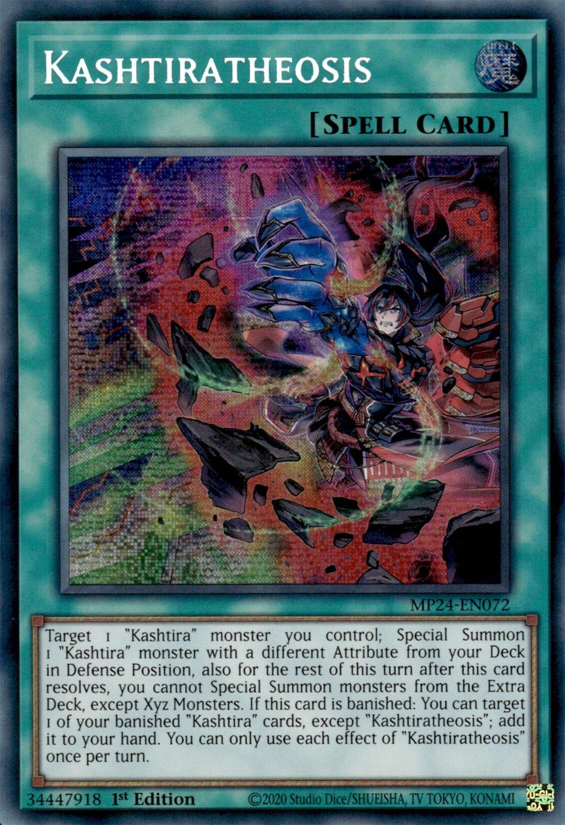Kashtiratheosis [MP24-EN072] Prismatic Secret Rare | Pegasus Games WI