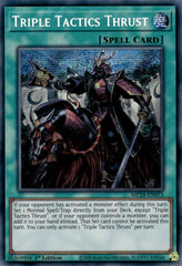 Triple Tactics Thrust [MP24-EN073] Prismatic Secret Rare | Pegasus Games WI