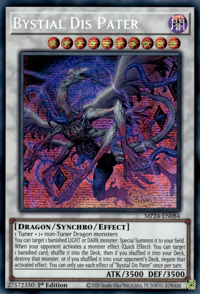 Bystial Dis Pater [MP24-EN084] Prismatic Secret Rare | Pegasus Games WI