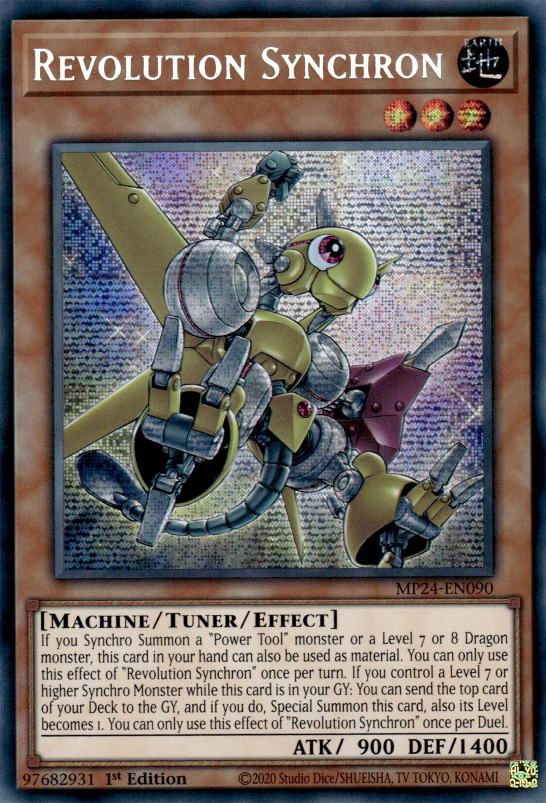 Revolution Synchron [MP24-EN090] Prismatic Secret Rare | Pegasus Games WI