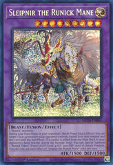 Sleipnir the Runick Mane [MP24-EN096] Prismatic Secret Rare | Pegasus Games WI