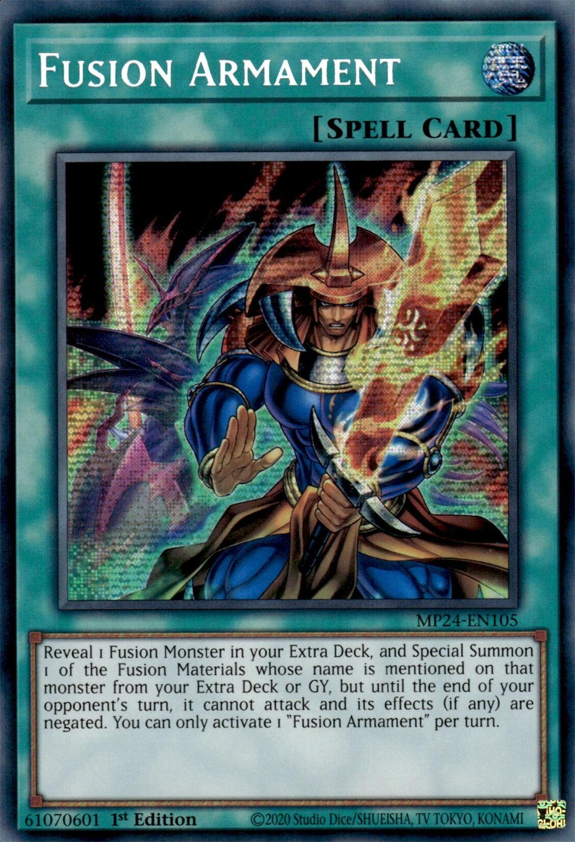 Fusion Armament [MP24-EN105] Prismatic Secret Rare | Pegasus Games WI