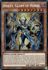Imsety, Glory of Horus [MP24-EN114] Prismatic Secret Rare | Pegasus Games WI