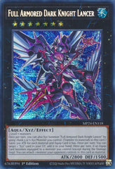 Full Armored Dark Knight Lancer [MP24-EN118] Prismatic Secret Rare | Pegasus Games WI