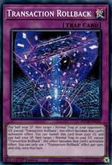Transaction Rollback [MP24-EN134] Prismatic Secret Rare | Pegasus Games WI