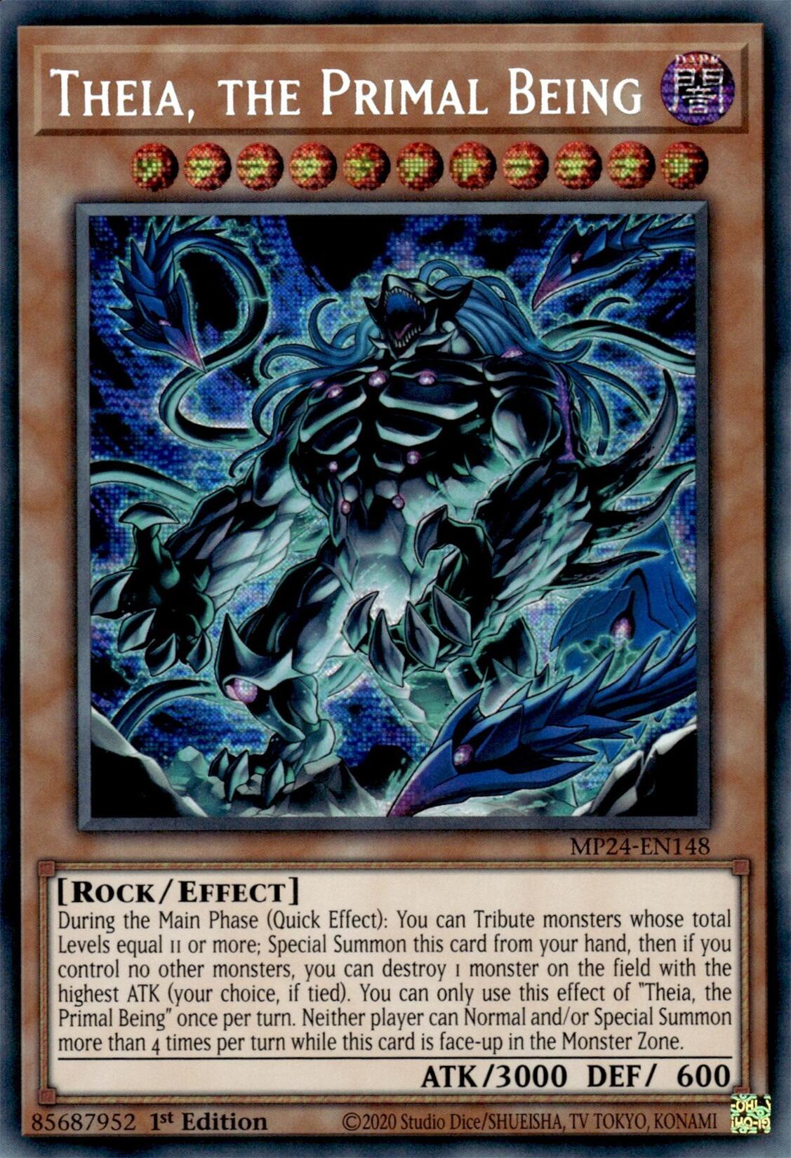 Theia, the Primal Being [MP24-EN148] Prismatic Secret Rare | Pegasus Games WI
