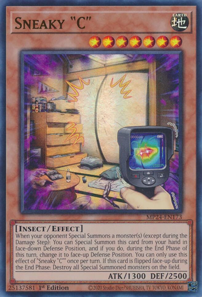 Sneaky "C" [MP24-EN173] Ultra Rare | Pegasus Games WI