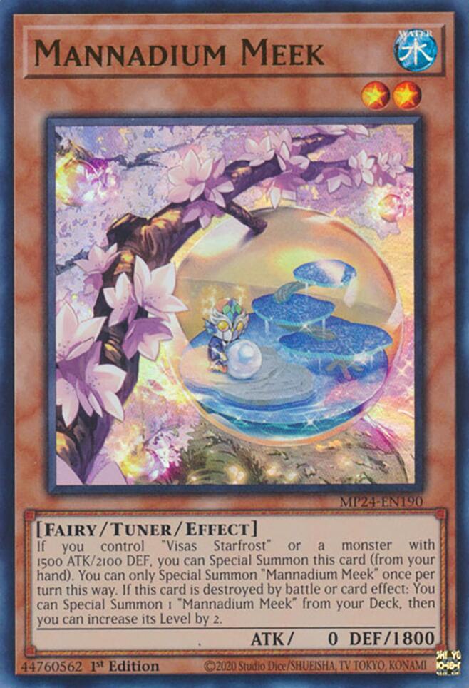 Mannadium Meek [MP24-EN190] Ultra Rare | Pegasus Games WI