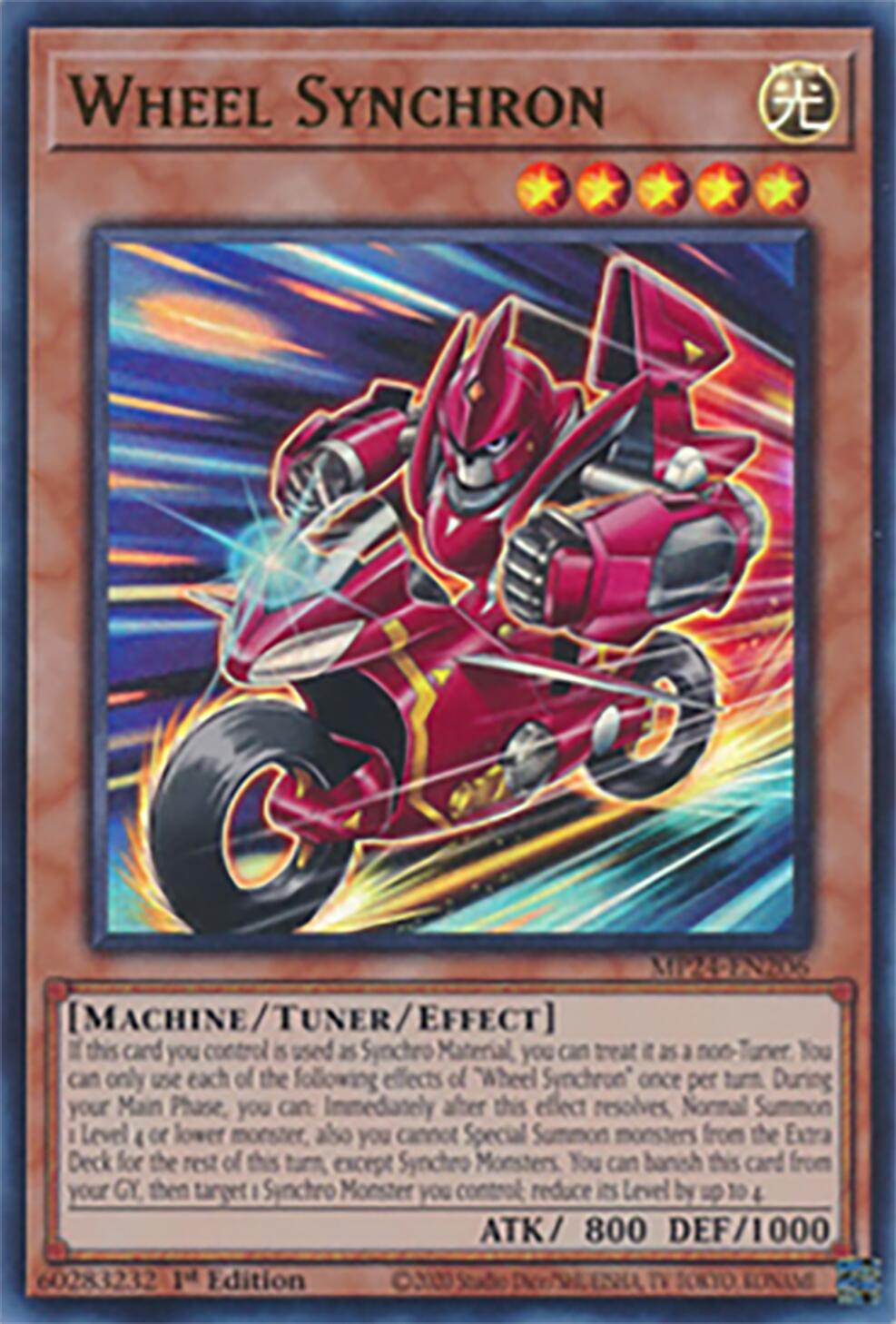 Wheel Synchron [MP24-EN206] Ultra Rare | Pegasus Games WI