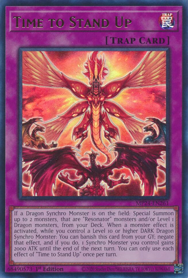 Time to Stand Up [MP24-EN261] Ultra Rare | Pegasus Games WI