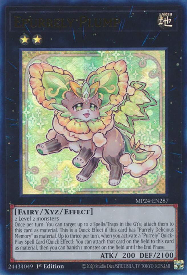 Epurrely Plump [MP24-EN287] Ultra Rare | Pegasus Games WI