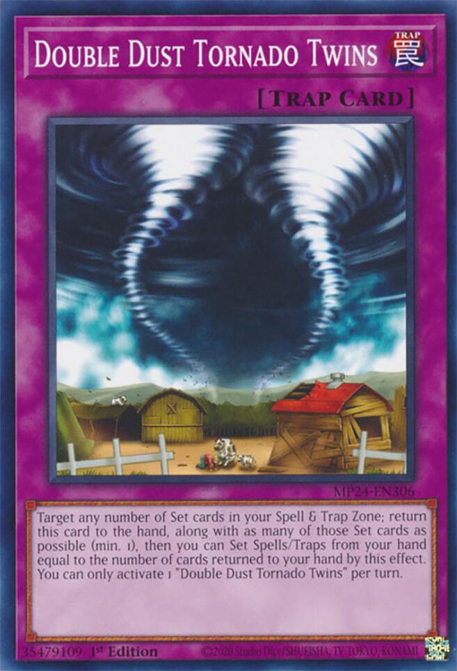 Double Dust Tornado Twins [MP24-EN306] Common | Pegasus Games WI