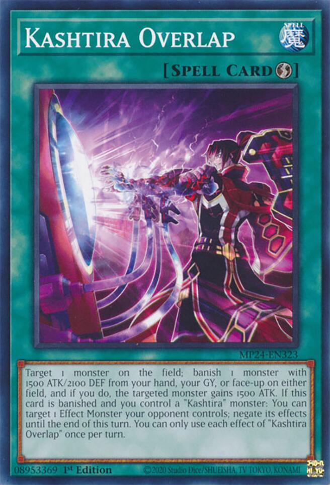 Kashtira Overlap [MP24-EN323] Common | Pegasus Games WI
